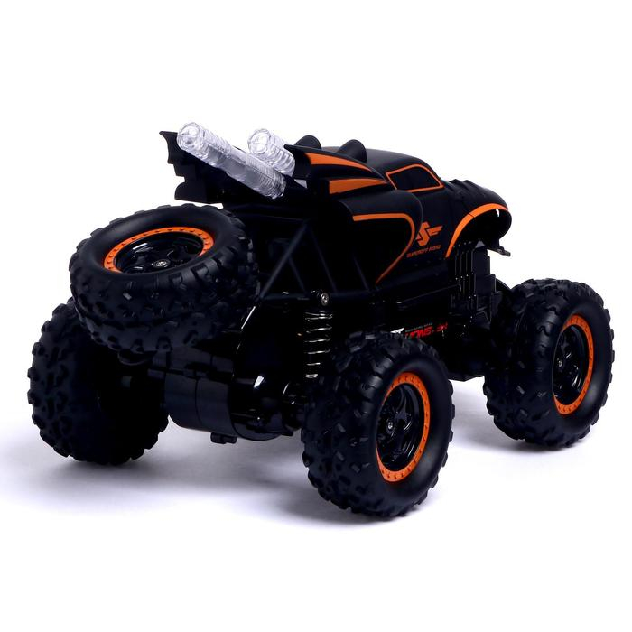 Джип &laquo;Герой&raquo;, радиоуправляемый, масштаб 1:12, задний привод, работает от аккумулятора, цвет МИКС