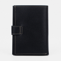 Обложка для автодокументов и паспорта, отдел для купюр, флотер, цвет чёрный Обложка для автодокументов и паспорта, отдел для купюр, флотер, цвет чёрный