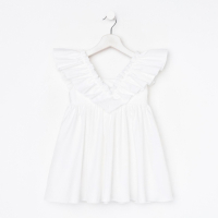 Платье детское KAFTAN &laquo;Бабочка&raquo;, р. 38 (146-152), белый