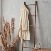 Халат махровый мужской SL HOME: Basic "Айвори", размер L, 100% хлопок, 420 г/м2 Халат махровый мужской SL HOME: Basic "Айвори", размер L, 100% хлопок, 420 г/м2