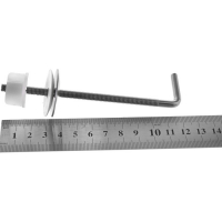 Крепёж сиденья унитаза Masterprof ИС.131272, метал, комплект 2 шт.