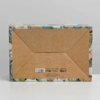 Коробка‒пенал, упаковка подарочная, «Цветы», 22 х 15 х 10 см Коробка‒пенал, упаковка подарочная, «Цветы», 22 х 15 х 10 см