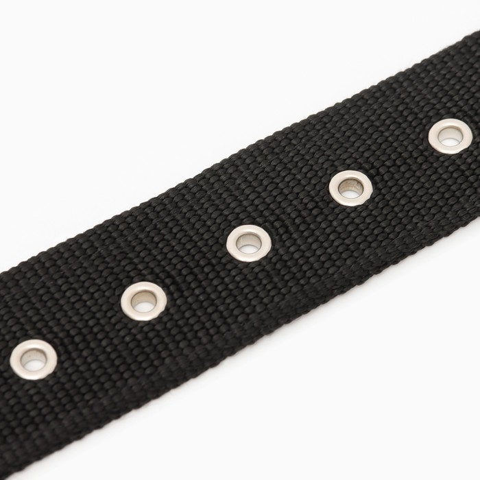 Ошейник Ошейник "Комфорт" комбинированный, 70 х 4 см, ОШ 51-61 см, чёрный