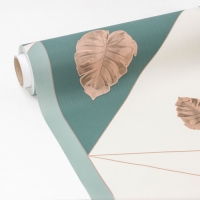 Клеёнка на стол «Симфония», на тканевой основе, рулон 20 метров, ширина 137 см, толщина 0,25 мм, цвет зелёный Клеёнка на стол «Симфония», на тканевой основе, рулон 20 метров, ширина 137 см, толщина 0,25 мм, цвет зелёный