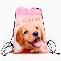 Мешок для обуви &laquo;1 сентября: Be happy&raquo; нетканное полотно, размер 30 х 40 см