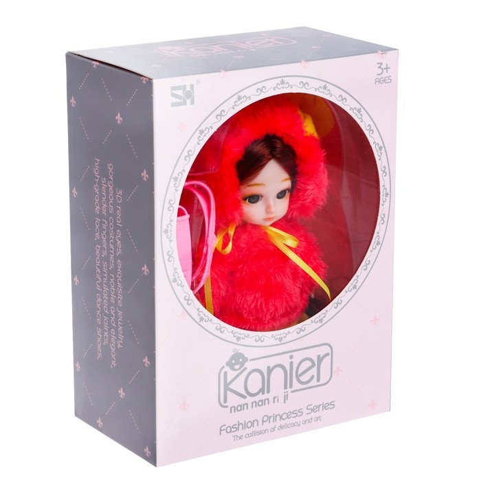 Кукла модная &laquo;Леночка&raquo; шарнирная, с аксессуарами, МИКС