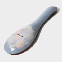 Подставка стеклянная под ложку Доляна &laquo;Народные мотивы&raquo;, 23,5&times;8,3&times;1,5 см