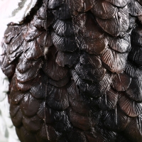 Садовая фигура "Сова Плюша" 12х12х20см /// Садовая фигура "Сова Плюша" 12х12х20см ///