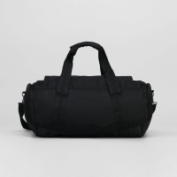 Сумка спортивная на молнии, 2 наружных кармана, средний размер, цвет чёрный Сумка спортивная на молнии, 2 наружных кармана, средний размер, цвет чёрный