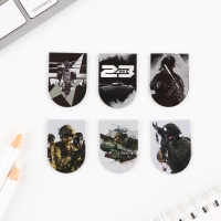 Закладки магнитные, 6 шт &laquo;Юный защитник&raquo;