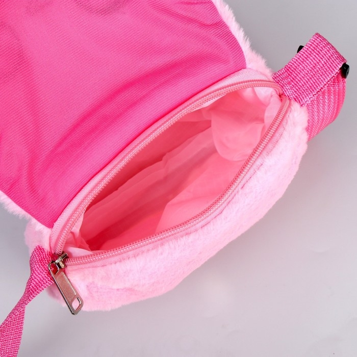 Сумка детская меховая &laquo;Мишка&raquo;, 15х13х3 см