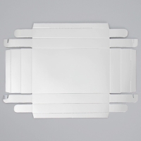 Коробка кондитерская &laquo;Серебристая&raquo;, 22 х 8 х 13.5 см