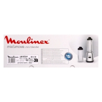 Блендер Moulinex LM15FD10, стационарный, 300 Вт, 1 л, 1 скорость, серебристый Блендер Moulinex LM15FD10, стационарный, 300 Вт, 1 л, 1 скорость, серебристый