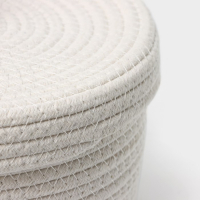 Корзина для хранения плетёная ручной работы LaDо́m «Бэлл», 25×25×15 см, цвет белый Корзина для хранения плетёная ручной работы LaDо́m «Бэлл», 25×25×15 см, цвет белый