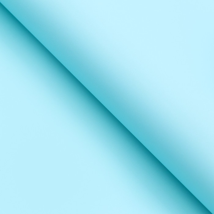 Пленка матовая, голубая, 57 см х 10 м +-5%