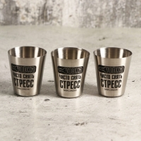 Стопки, набор «Стопка Форте», 3 шт Стопки, набор «Стопка Форте», 3 шт