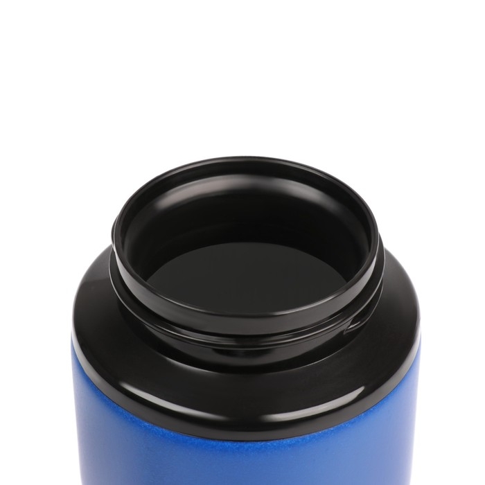 Бутылка для воды, 750 мл, Бутылка для воды, 750 мл, "Мастер К", 24 х 7.3 см, корпус из алюминия