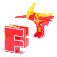 Робот &laquo;Дино-буква&raquo;, трансформируется в динозавра, МИКС