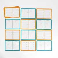 Нейропсихологический набор пиши-стирай «Рисуй двумя руками. Шаг 1», 20 карт, 3+ Нейропсихологический набор пиши-стирай «Рисуй двумя руками. Шаг 1», 20 карт, 3+