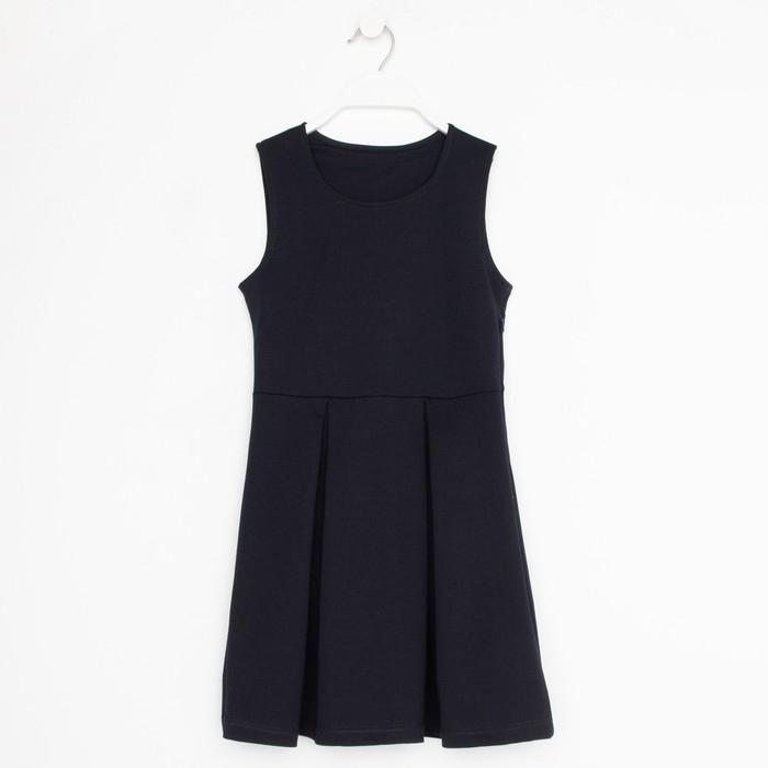 Сарафан для девочки, цвет синий, рост 128 см Сарафан для девочки, цвет синий, рост 128 см