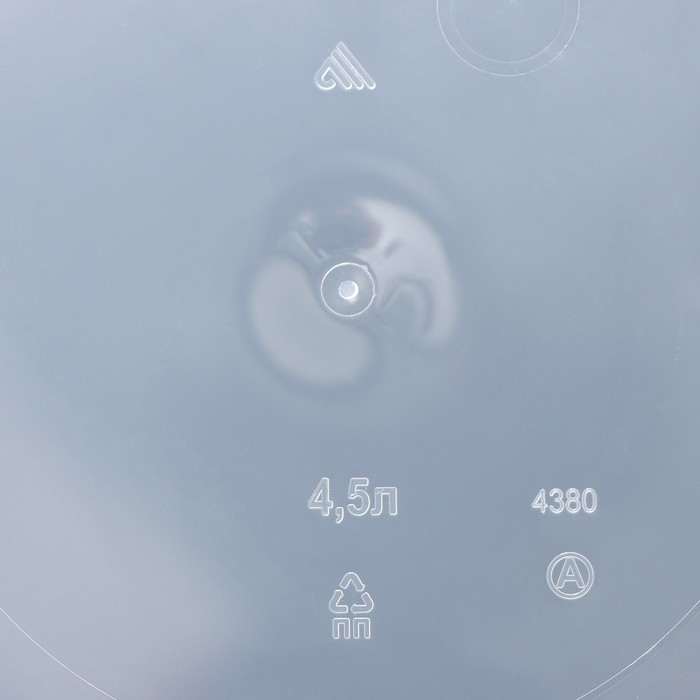 Кашпо для цветов со вставкой «Линель», 4,5 л, d=19 см, h=19 см, прозрачный Кашпо для цветов со вставкой «Линель», 4,5 л, d=19 см, h=19 см, прозрачный