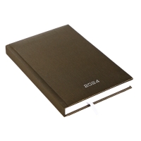 Ежедневник датированный 2024 года, А5, 176 листов, Attomex.Regent, обложка бумвинил, ляссе, блок 70 г/м2, коричневый Ежедневник датированный 2024 года, А5, 176 листов, Attomex.Regent, обложка бумвинил, ляссе, блок 70 г/м2, коричневый