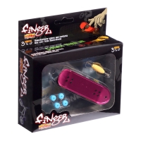 Фингерборд металлический &laquo;Золотой трюк&raquo;, 2 комплекта колёс, ключ, цвет МИКС