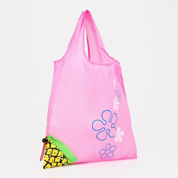 Сумка хозяйственная складная без застёжки, цвет МИКС Сумка хозяйственная складная без застёжки, цвет МИКС