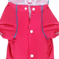 Комбинезон для собак, демисезонный с сумкой, размер XS (ДС 21, Ог 29, ОШ 19 см), розовый Комбинезон для собак, демисезонный с сумкой, размер XS (ДС 21, Ог 29, ОШ 19 см), розовый