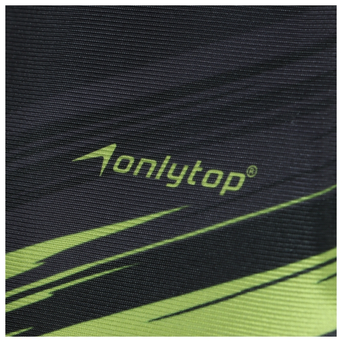 Манишка футбольная детская на резинке ONLYTOP Checkmark, р. 36-40, цвет зелёный