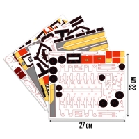 Деревянный конструктор &laquo;Городской трамвай&raquo;, 69 деталей, 39х9,5х20 см
