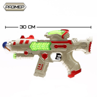 Автомат «Легион», с вращающимся элементом, световые и звуковые эффекты, работает от батареек, цвета МИКС Автомат «Легион», с вращающимся элементом, световые и звуковые эффекты, работает от батареек, цвета МИКС