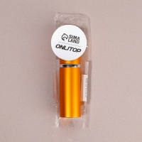 Флакон для парфюма, с распылителем, 10 мл, цвет золотистый