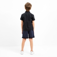 Футболка (поло) детская MINAKU: Basic line цвет графит, рост 98 Футболка (поло) детская MINAKU: Basic line цвет графит, рост 98