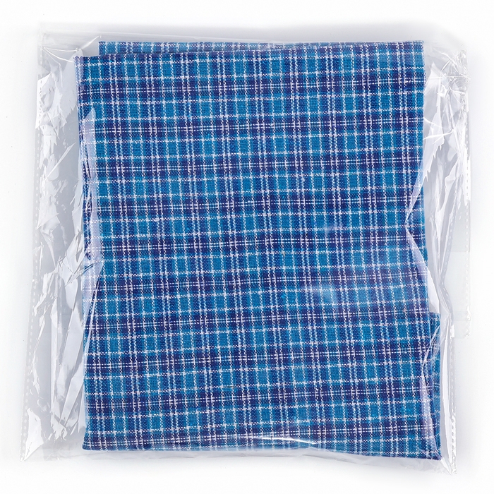 Лоскут для рукоделия, в клетку, 50 &times; 50 см