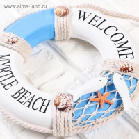 Интерьерный сувенир "Спасательный круг" 23*4см Интерьерный сувенир "Спасательный круг" 23*4см