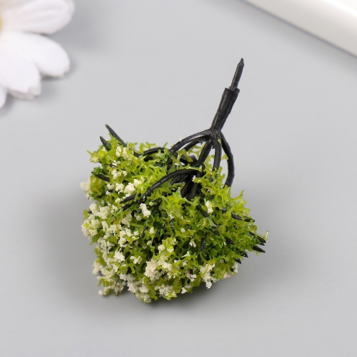 Искусственное растение для творчества пластик Искусственное растение для творчества пластик "Цветущая яблоня" 6 см