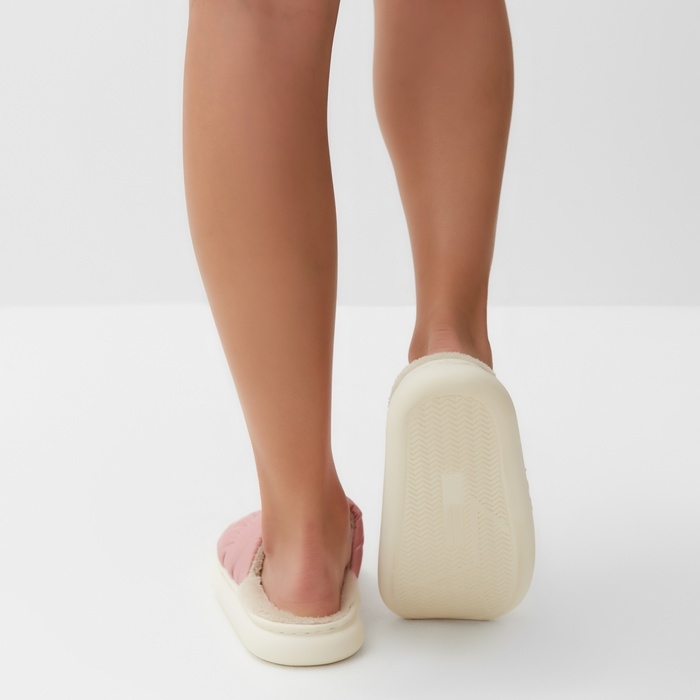 Тапочки женские, размер 36-37, цвет розовый