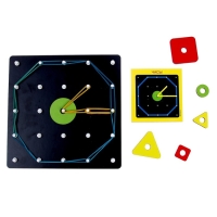 Геоборд с геометрическими фигурами Геоборд с геометрическими фигурами