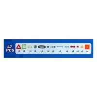 Конструктор магнитный &laquo;Магический магнит&raquo;, 47 деталей