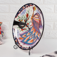 Ляган Риштанская Керамика "Жар-птица", 36 см, микс Ляган Риштанская Керамика "Жар-птица", 36 см, микс