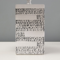 Настольная лампа"Фортуна" Е14 40Вт серый 20х20х33см