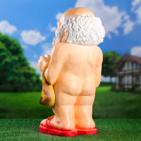 Садовая фигура "Банщик Иди в баню" 32х35х60см Садовая фигура "Банщик Иди в баню" 32х35х60см