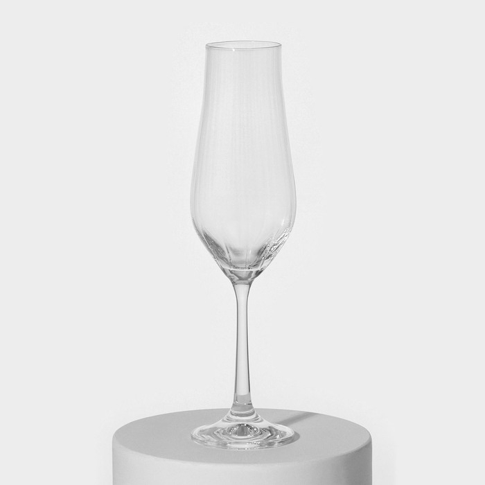 Набор бокалов для шампанского Bohemia Crystal &laquo;Тулипа&raquo;, 170 мл, 6 шт