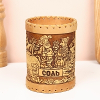 Туес «Деревня ", соль, 10 х 10 х 14 см Туес «Деревня ", соль, 10 х 10 х 14 см