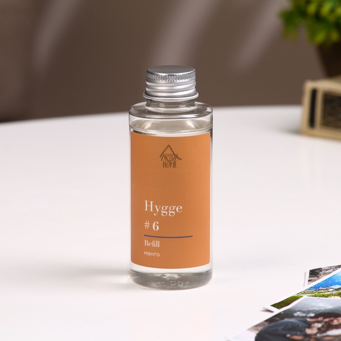 Наполнитель для ароматического диффузора Хюгге #6 Манго 100 мл