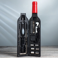 Набор инструментов в формовой бутылке «Мастер», 23 предмета Набор инструментов в формовой бутылке «Мастер», 23 предмета