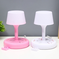 Настольная лампа "Эра" LED 5Вт 3000К-6000К 4 розетки 2хUSB2.0 МИКС 15х15х22см RISALUX Настольная лампа "Эра" LED 5Вт 3000К-6000К 4 розетки 2хUSB2.0 МИКС 15х15х22см RISALUX