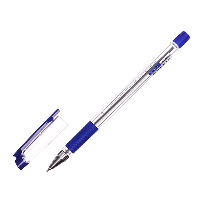 Ручка шариковая ErichKrause ULTRA-30, узел-игла 0.7 мм, чернила синие, резиновый упор, длина линии письма 2000 метров Ручка шариковая ErichKrause ULTRA-30, узел-игла 0.7 мм, чернила синие, резиновый упор, длина линии письма 2000 метров