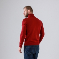 Джемпер мужской SL, 48, бордовый